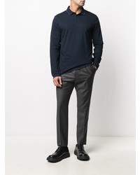 dunkelblauer Polo Pullover von BOSS