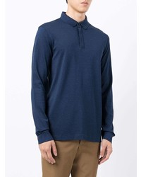 dunkelblauer Polo Pullover von BOSS