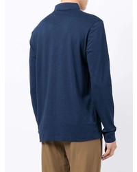 dunkelblauer Polo Pullover von BOSS