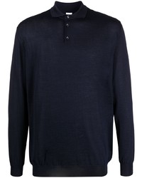 dunkelblauer Polo Pullover von Malo