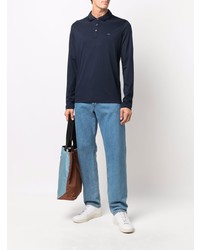 dunkelblauer Polo Pullover von Michael Kors Collection