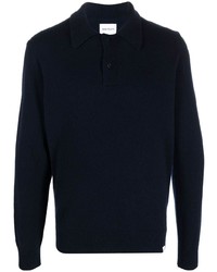 dunkelblauer Polo Pullover von Norse Projects