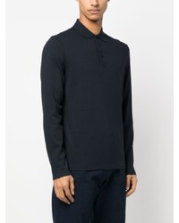 dunkelblauer Polo Pullover von BOSS