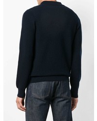 dunkelblauer Polo Pullover von A.P.C.