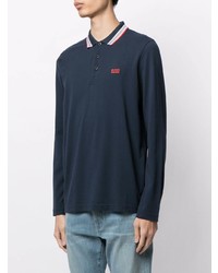 dunkelblauer Polo Pullover von BOSS