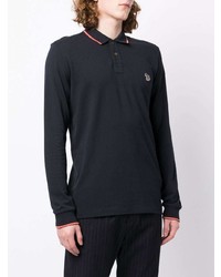 dunkelblauer Polo Pullover von PS Paul Smith