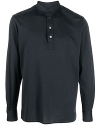 dunkelblauer Polo Pullover von Zegna