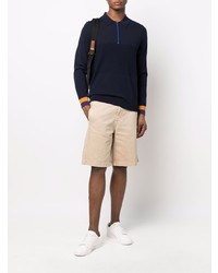 dunkelblauer Polo Pullover von PS Paul Smith