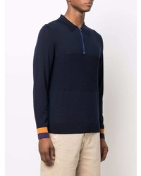 dunkelblauer Polo Pullover von PS Paul Smith