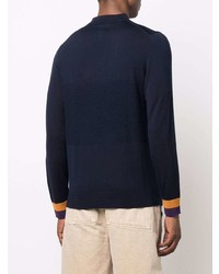 dunkelblauer Polo Pullover von PS Paul Smith