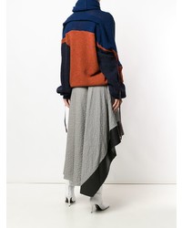 dunkelblauer Poncho von Loewe