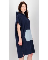 dunkelblauer Poncho von DEPROC-Active