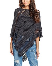 dunkelblauer Poncho von Only