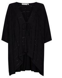 dunkelblauer Poncho von PASTUNETTE