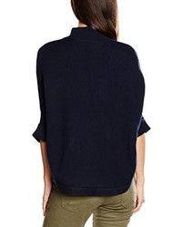 dunkelblauer Poncho von Tommy Hilfiger