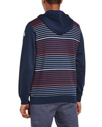 dunkelblauer Pullover mit einem Kapuze von adidas