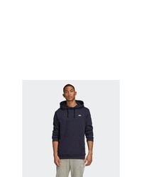 dunkelblauer Pullover mit einem Kapuze von adidas Originals