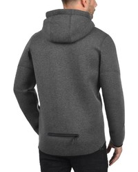 dunkelblauer Pullover mit einem Kapuze von BLEND