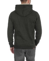 dunkelblauer Pullover mit einem Kapuze von BLEND