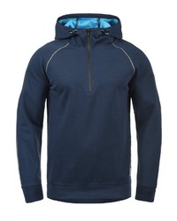 dunkelblauer Pullover mit einem Kapuze von BLEND ATHLETICS