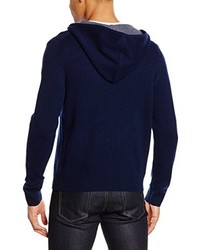 dunkelblauer Pullover mit einem Kapuze von Brooks Brothers