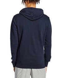 dunkelblauer Pullover mit einem Kapuze von Champion