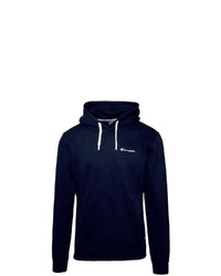 dunkelblauer Pullover mit einem Kapuze von Champion