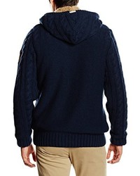 dunkelblauer Pullover mit einem Kapuze von Chiemsee