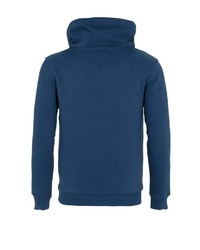 dunkelblauer Pullover mit einem Kapuze von Cipo & Baxx