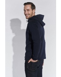 dunkelblauer Pullover mit einem Kapuze von COURSE