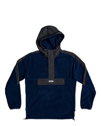 dunkelblauer Pullover mit einem Kapuze von DC Shoes