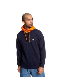 dunkelblauer Pullover mit einem Kapuze von DC Shoes