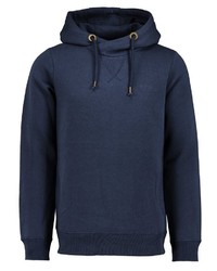 dunkelblauer Pullover mit einem Kapuze von Eight2Nine