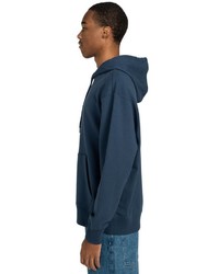 dunkelblauer Pullover mit einem Kapuze von Element