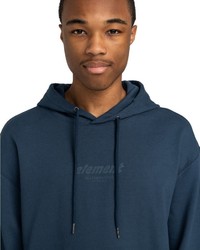 dunkelblauer Pullover mit einem Kapuze von Element
