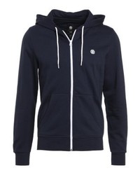 dunkelblauer Pullover mit einem Kapuze von Element