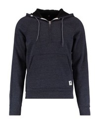 dunkelblauer Pullover mit einem Kapuze von Element