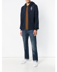 dunkelblauer Pullover mit einem Kapuze von Polo Ralph Lauren