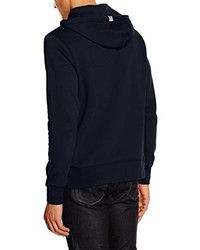 dunkelblauer Pullover mit einem Kapuze von Franklin & Marshall