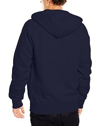 dunkelblauer Pullover mit einem Kapuze von Gant