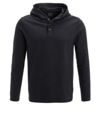 dunkelblauer Pullover mit einem Kapuze von Gap