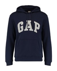 dunkelblauer Pullover mit einem Kapuze von Gap
