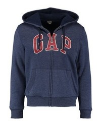 dunkelblauer Pullover mit einem Kapuze von Gap
