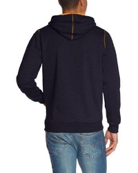 dunkelblauer Pullover mit einem Kapuze von Jako