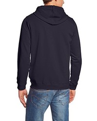 dunkelblauer Pullover mit einem Kapuze von Jako