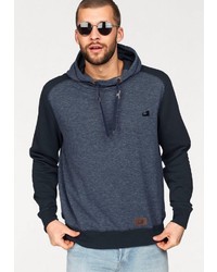 dunkelblauer Pullover mit einem Kapuze von OCEAN SPORTSWEAR