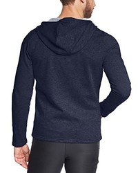 dunkelblauer Pullover mit einem Kapuze von Odlo