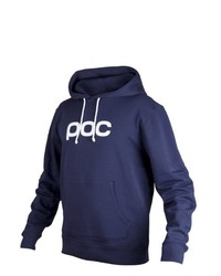 dunkelblauer Pullover mit einem Kapuze von POC