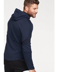 dunkelblauer Pullover mit einem Kapuze von Puma