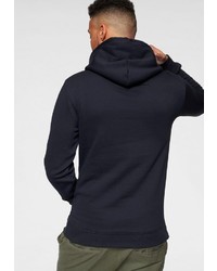 dunkelblauer Pullover mit einem Kapuze von Quiksilver